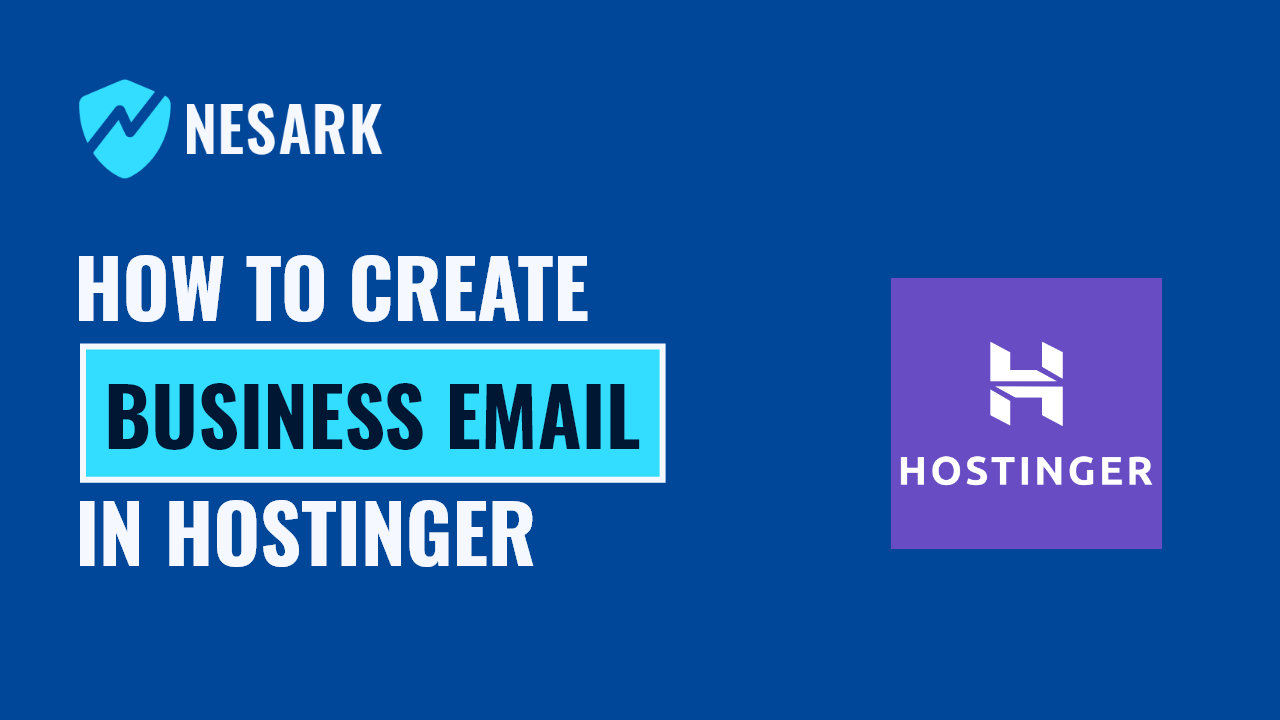 How to Create Business Email in Hostinger